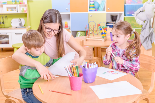 Well-equipped learning spaces with engaging educational materials