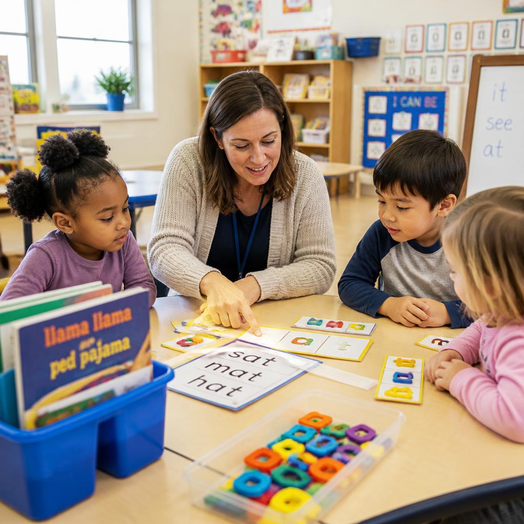 High Quality Education | Hazel's Christian Preschool Engaged preschool children participating in a high-quality, hands-on learning activity at Hazel's Christian Preschool